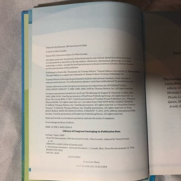 Grace for the moment by Max Lucado 2012 READ - Picture 7 of 8